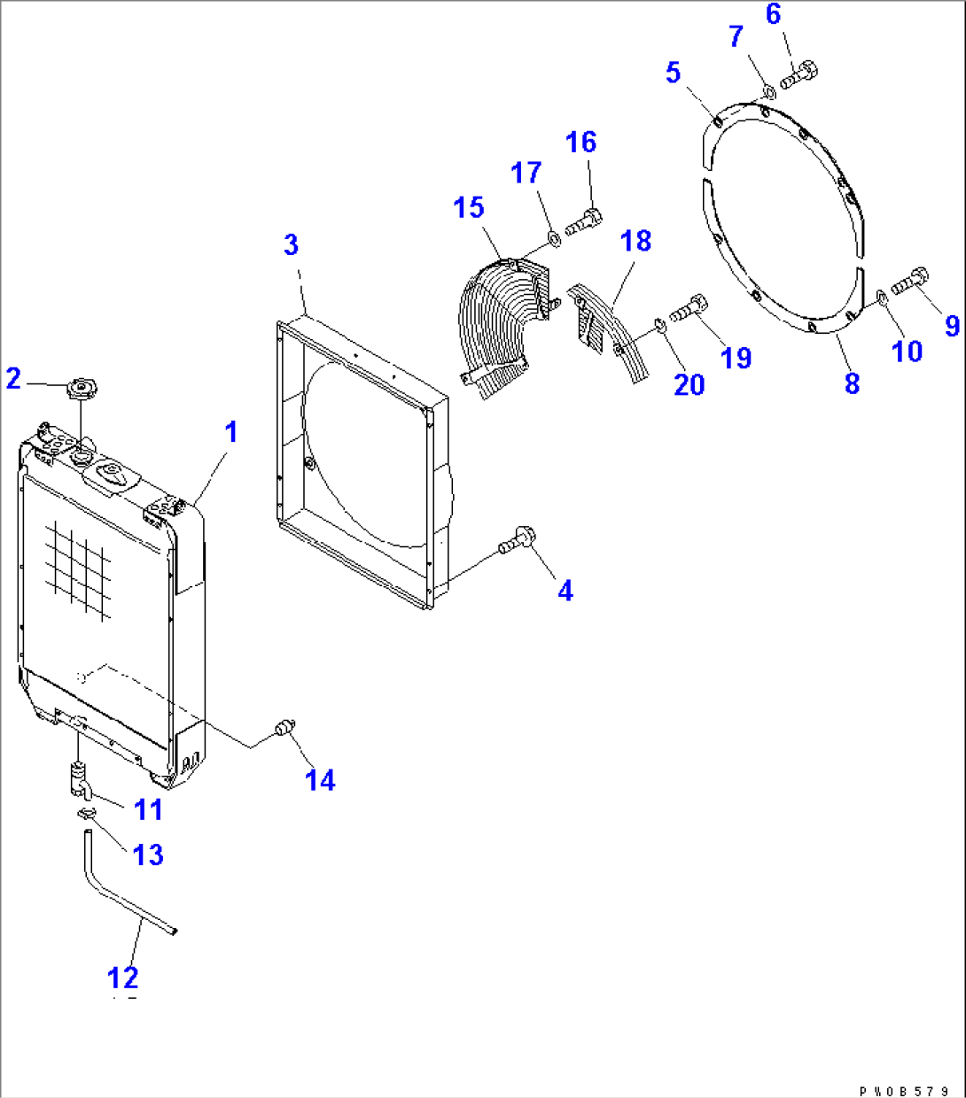COOLING (WITH AIR CONDITIONER) (WITH SANDY DUSTY PROTECTION GRID)(#50201-)