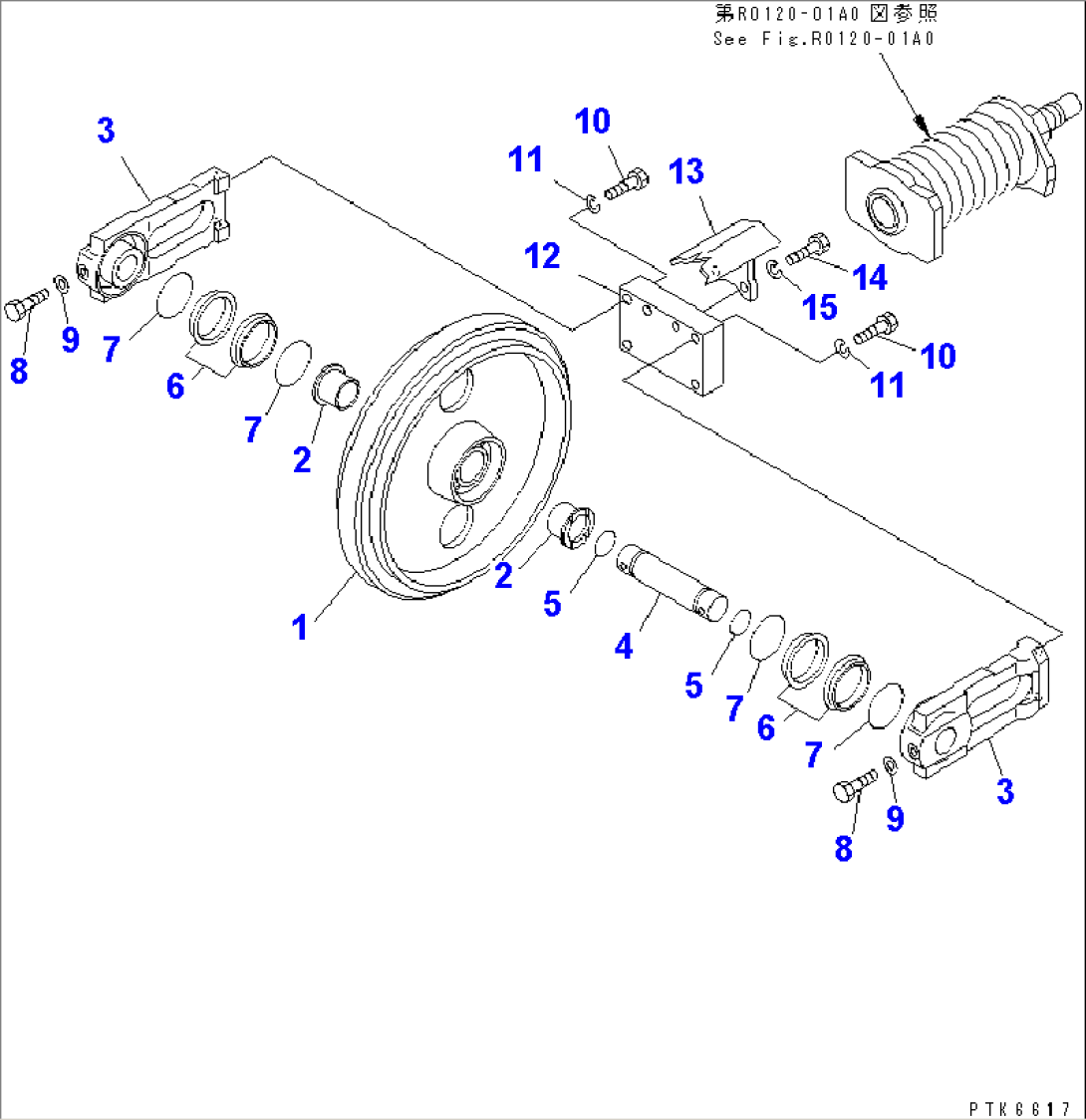 FRONT IDLER