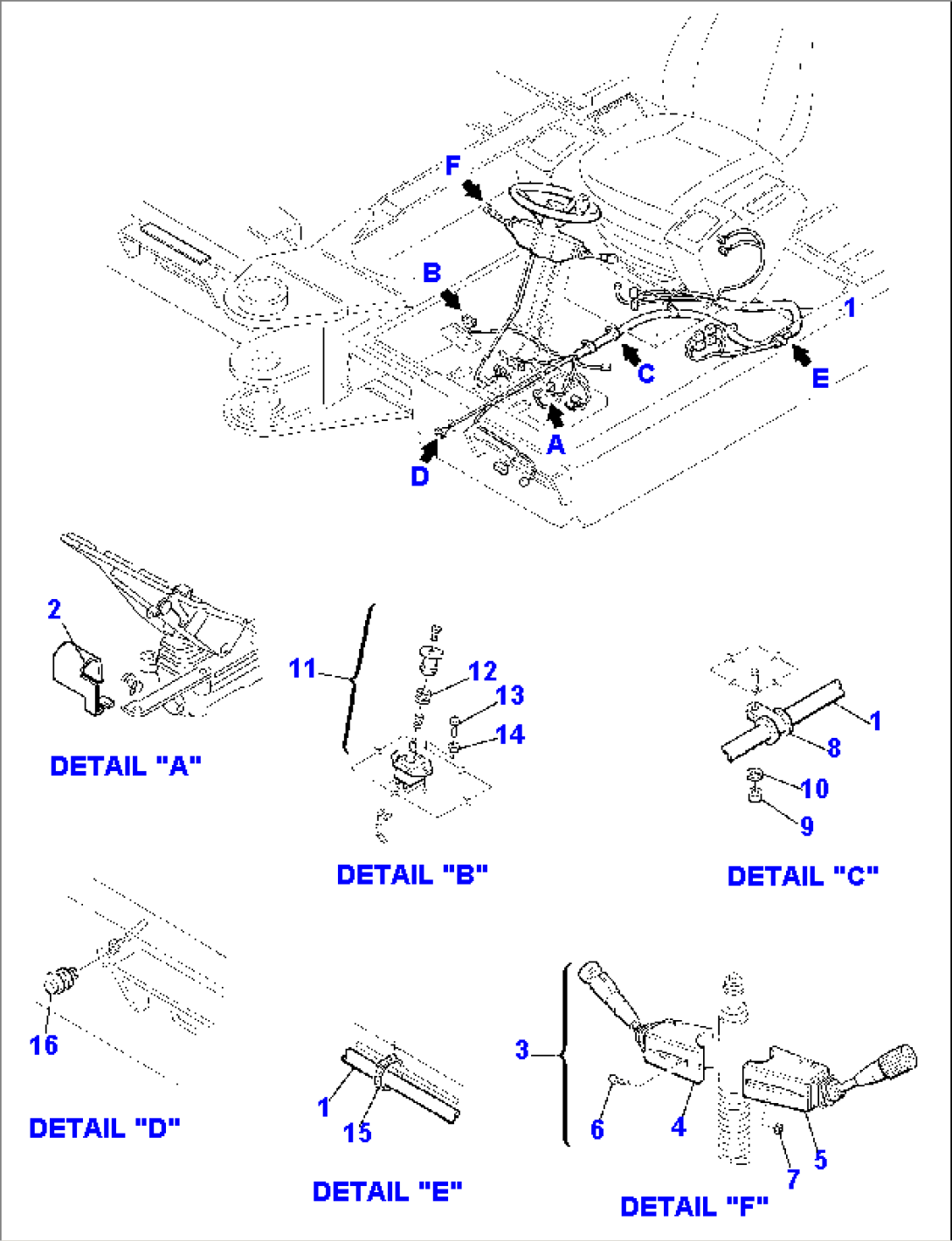 ELECTRICAL SYSTEM (COLUMN AND SERVICE LINE)