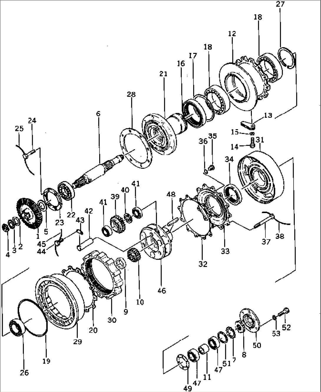DRUM¤ R.H. (FOR REAR POWER CONTROL UNIT)