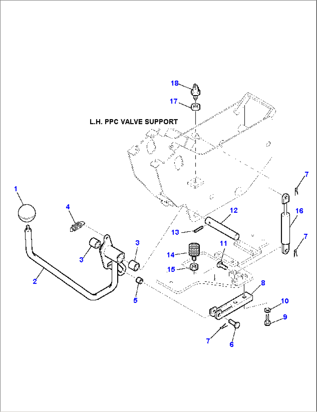 SERVOCONTROL SYSTEM STARTING LEVER