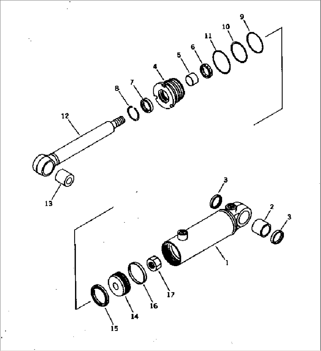 PIN PULLER CYLINDER(#10105-)