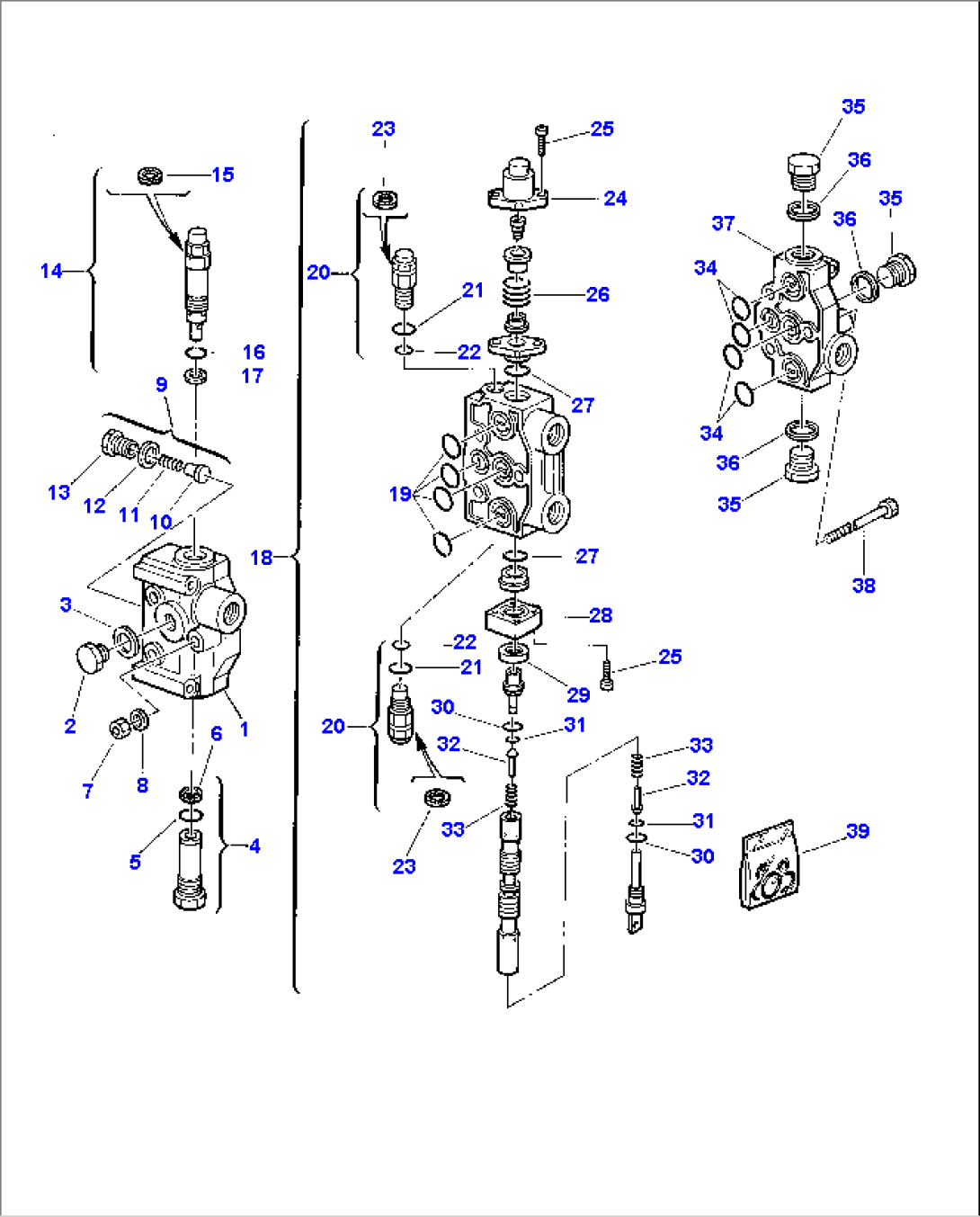 2-SPOOL CONTROL VALVE