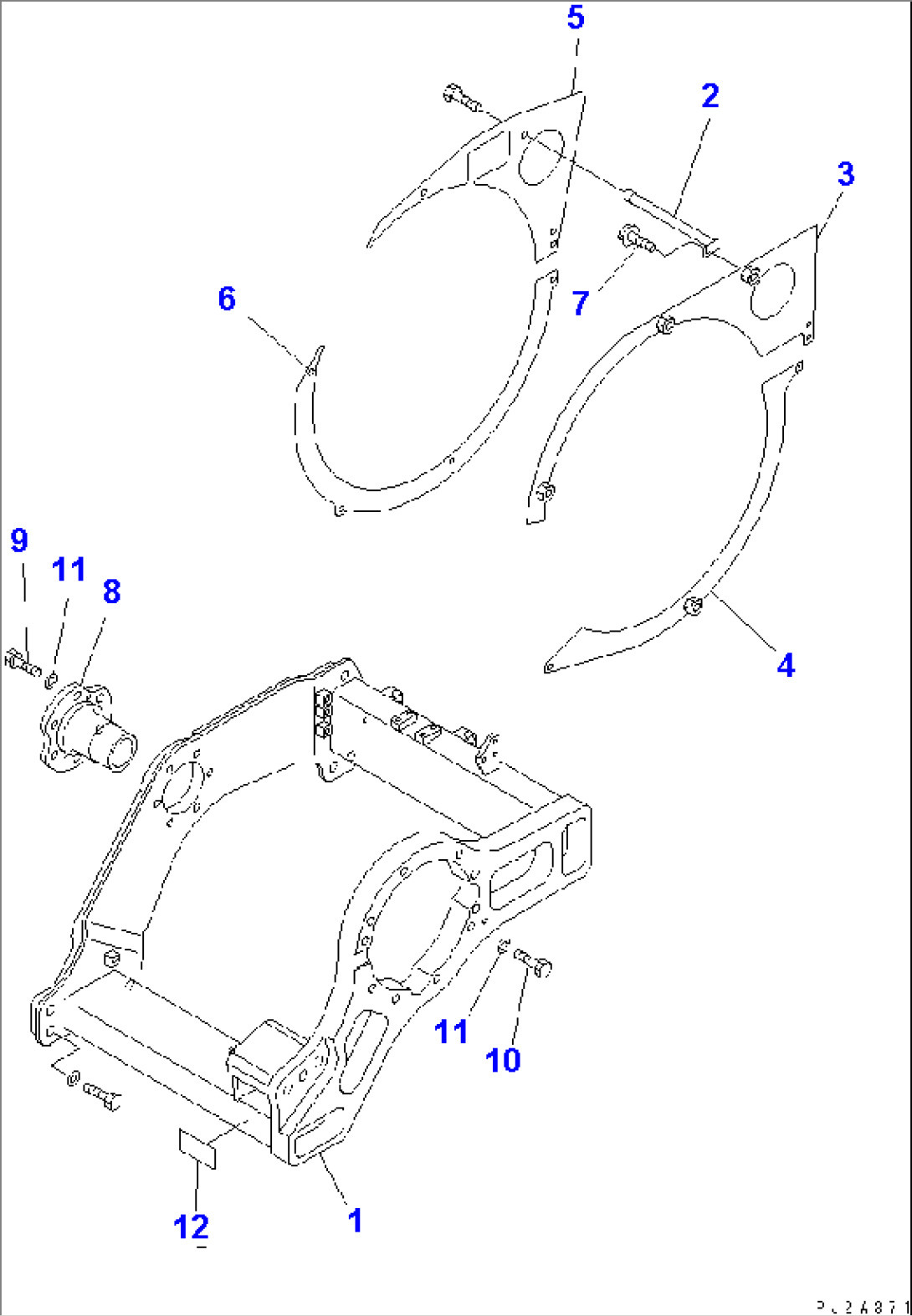 MAIN WINCH (SUPPORT)(#53201-)