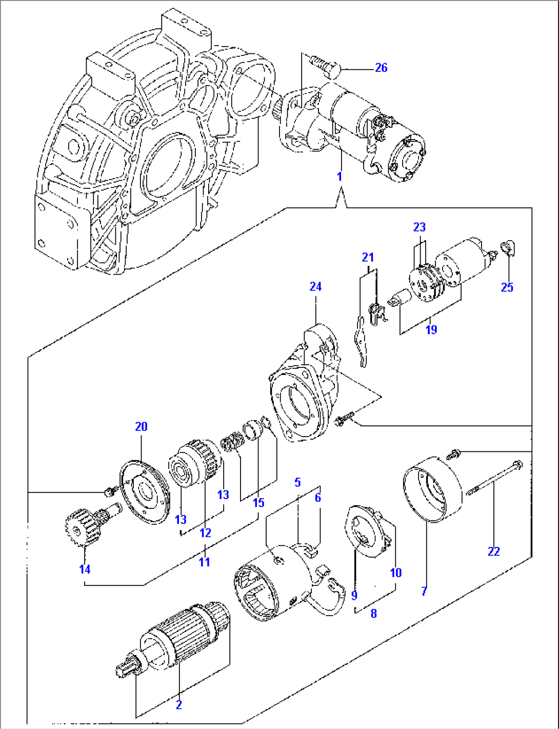 STARTER MOTOR