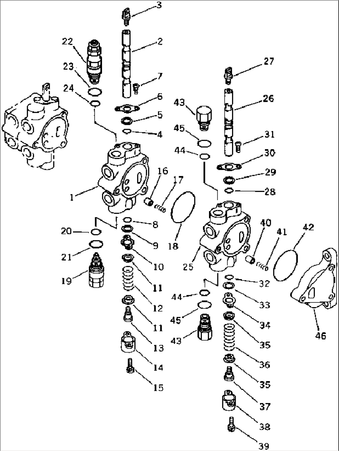 CONTROL VALVE¤ FRONT L.H. (2/2)