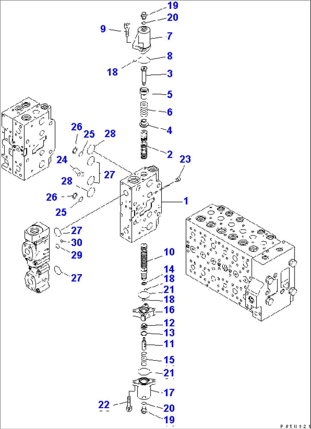 MAIN VALVE (2-ACTUATOR) (17/23)