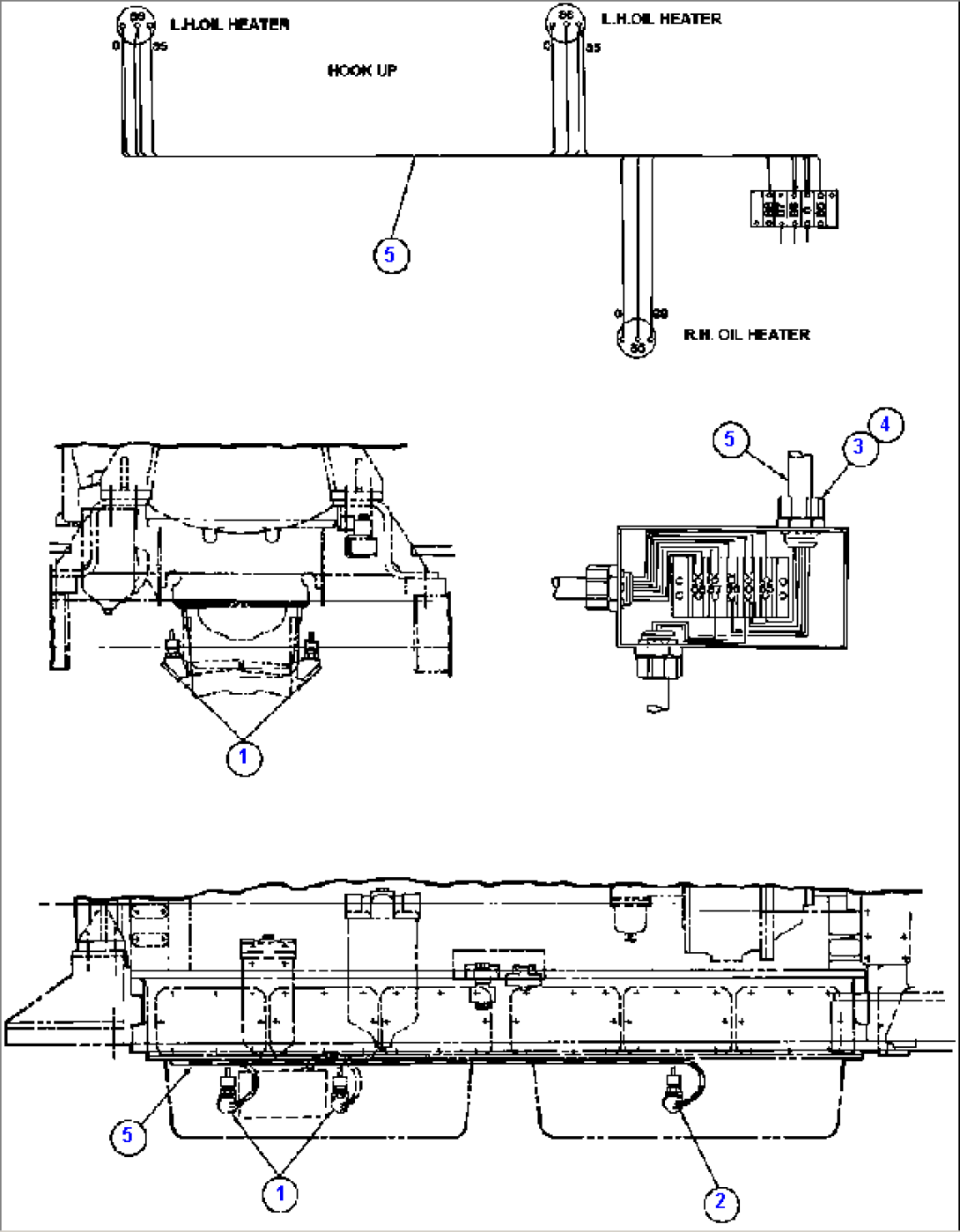 ENGINE OIL HEATER INSTL (BD0208)