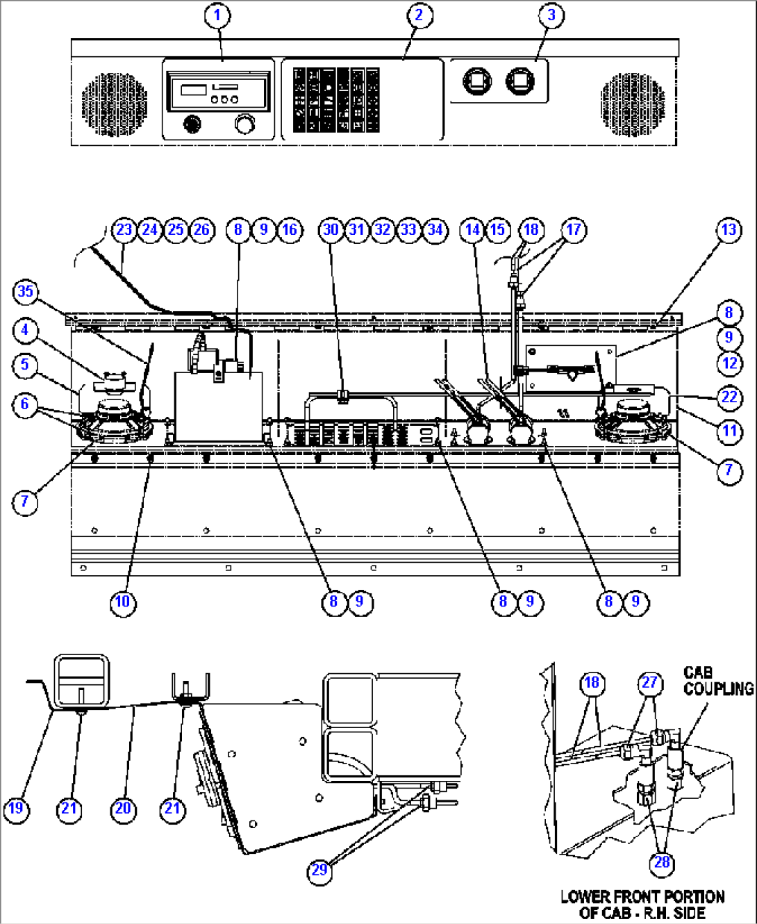 OVERHEAD DASH MODULE