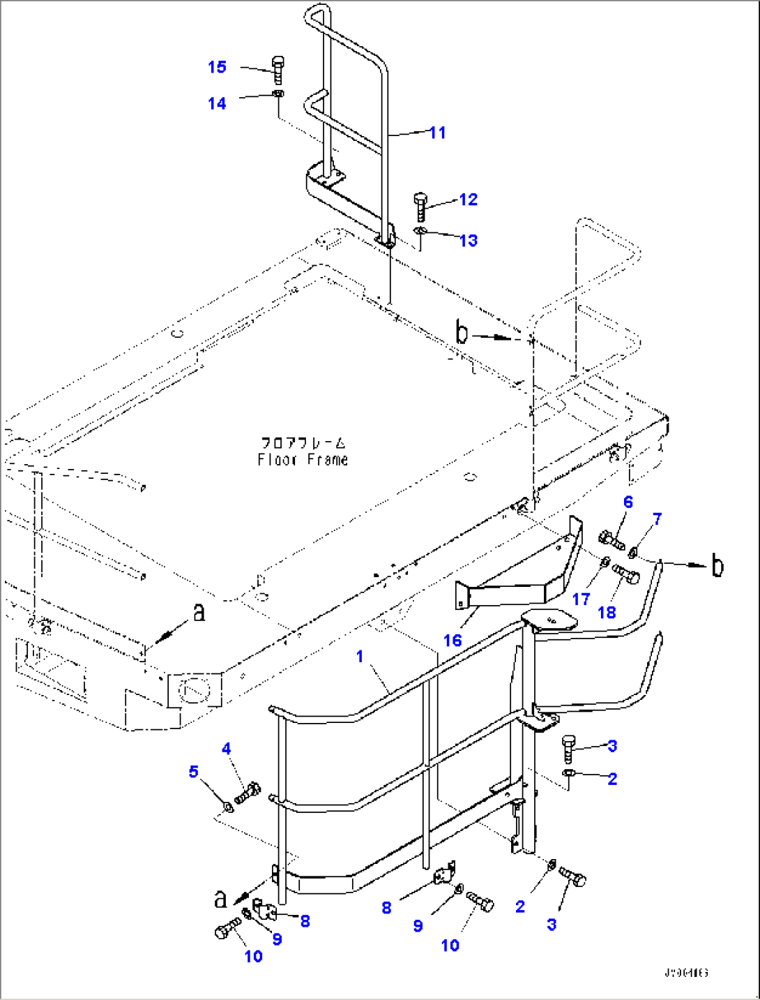 Platform L.H., Guard (#80138-)