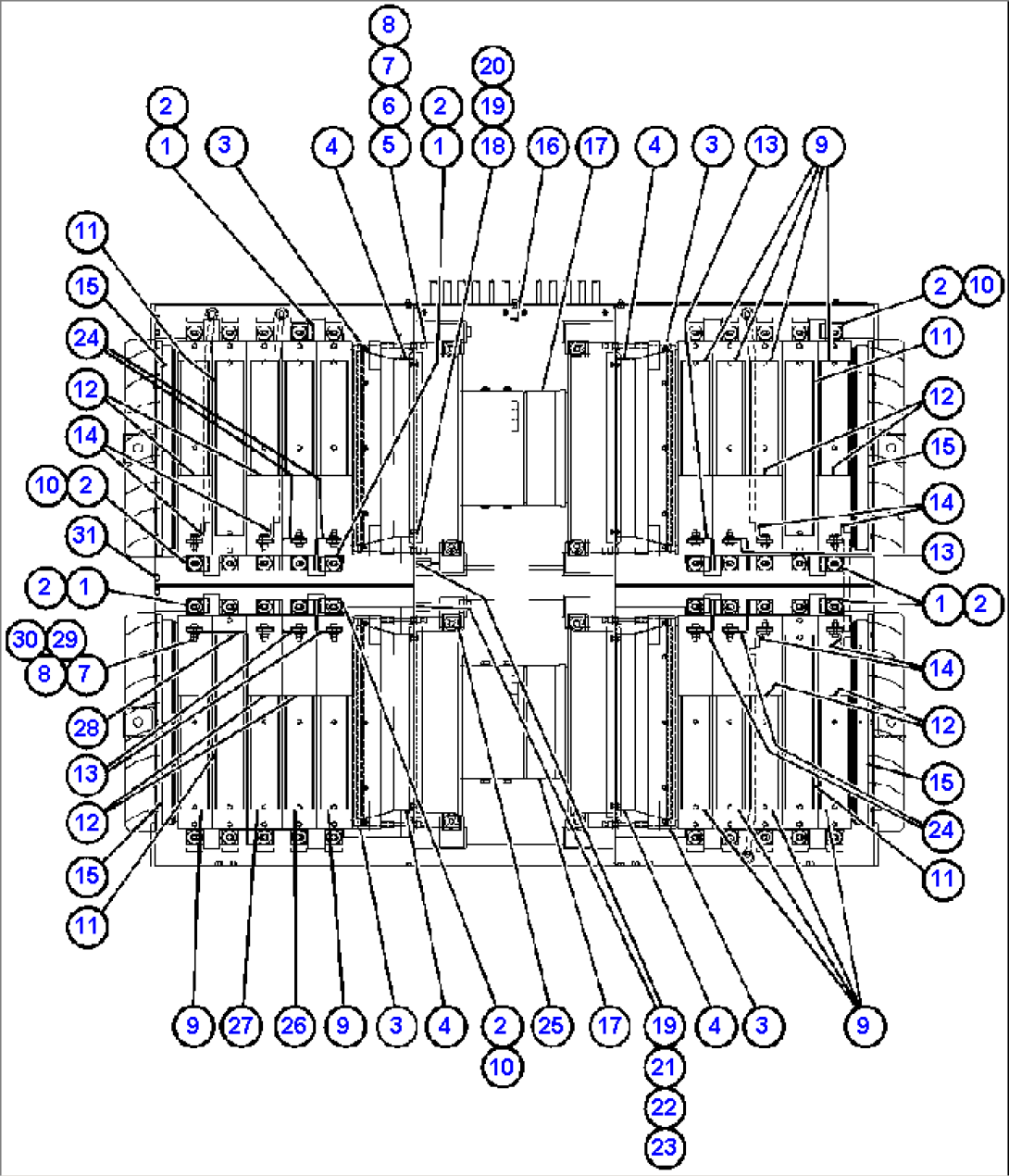 RETARDING GRID ASSM (HIGH ALTITUDE) (PC1076)