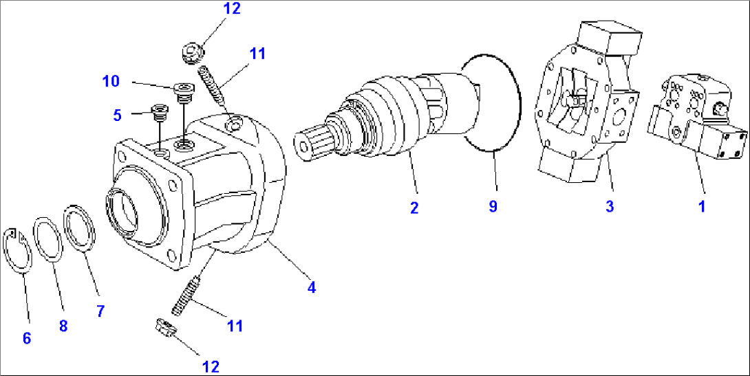 TRAVEL MOTOR (1/5)