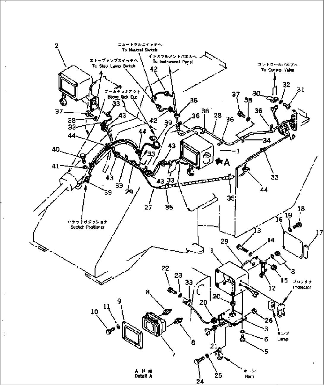 ELECTRICAL SYSTEM (FRONT) (TBG/ABE SPEC.)