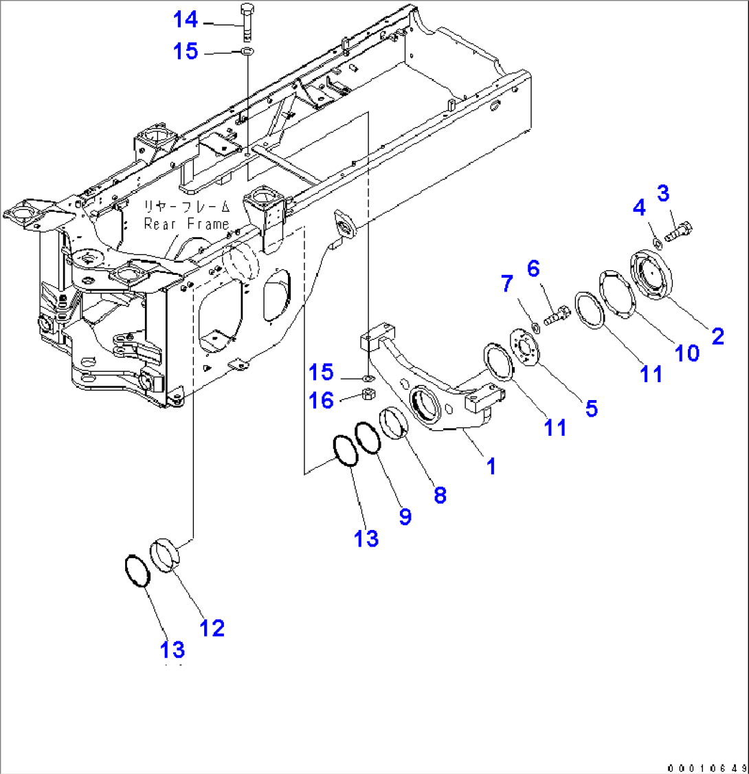 REAR AXLE SUPPORT