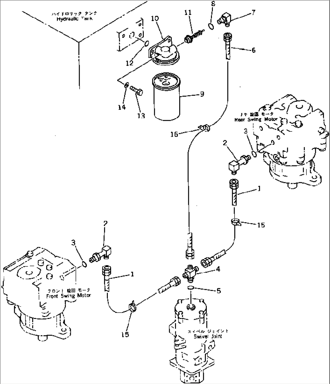 MOTOR DRAIN PIPING