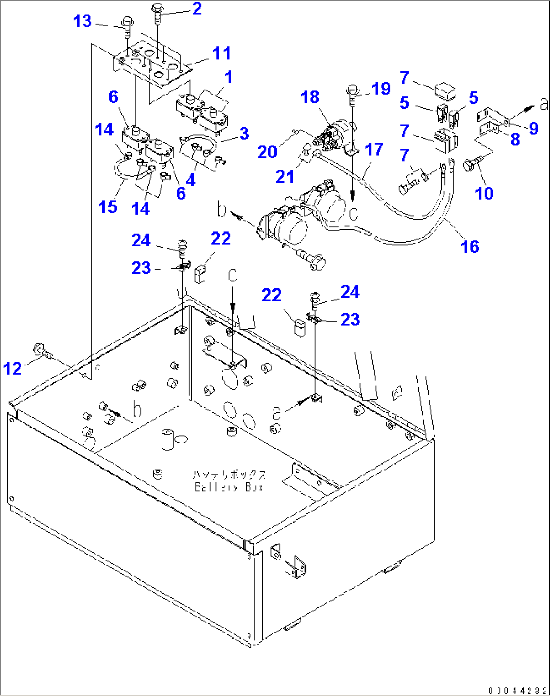 BATTERY (CIRCUIT BREAKER)(#15001-15024)