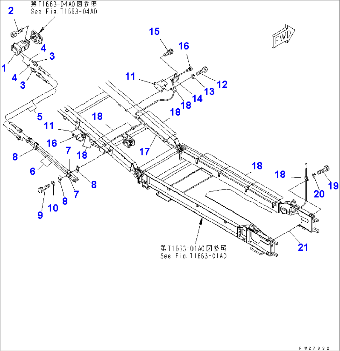 SIDE CONVEYOR (7/9) (MOTOR¤HOSE¤EMERGENCY SWITCH AND WIRING)(#1001-1067)