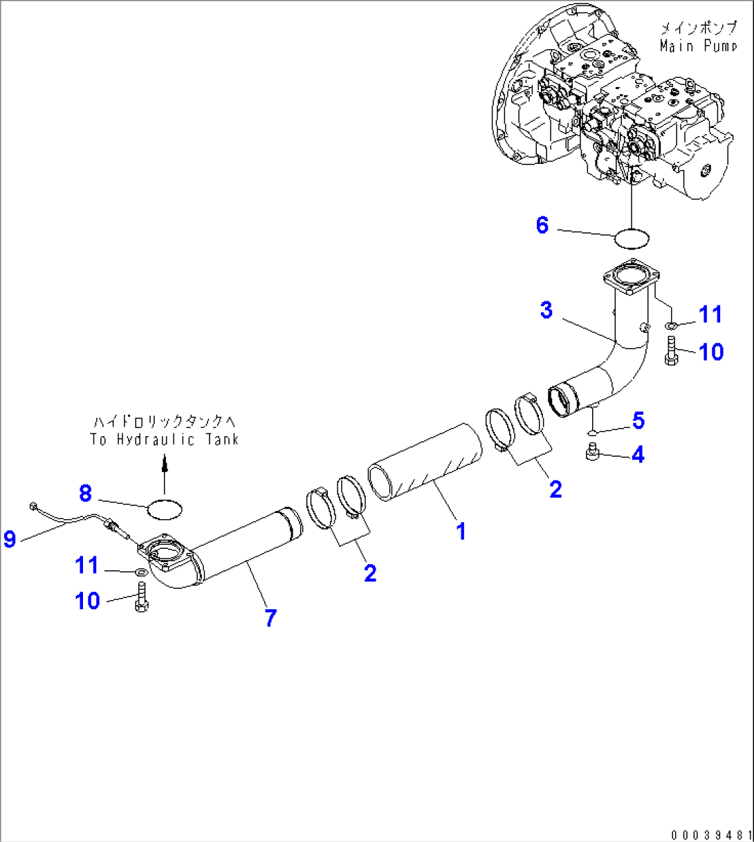 SUCTION LINE(#30001-65364)