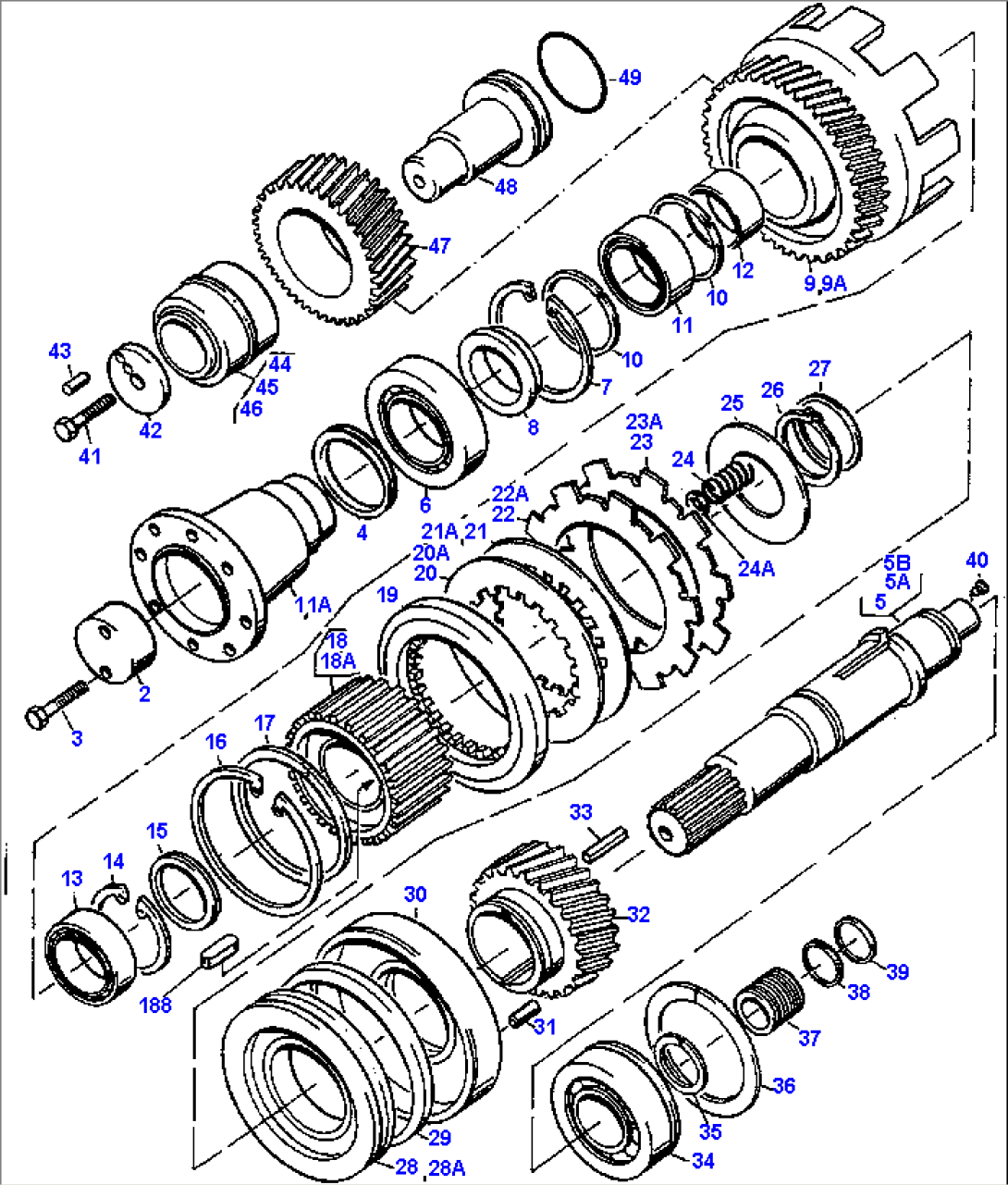 POWERSHIFT TRANSMISSION, COVERS