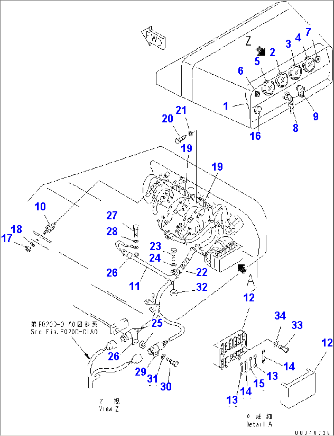 INSTRUMENT PANEL(#37823-)