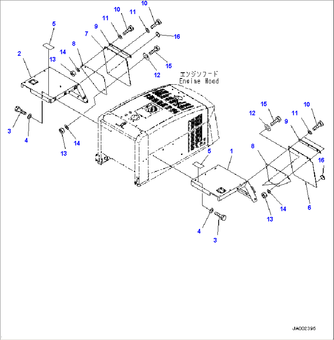 REAR FENDER (FENDER AND SHEET)