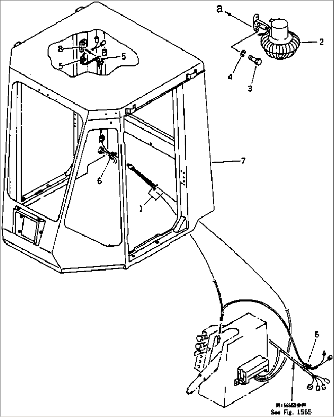 ELECTRICAL SYSTEM (WITH CAB) (FOR SANDY AND DUSTY TERRAIN SPEC.)(#12001-)