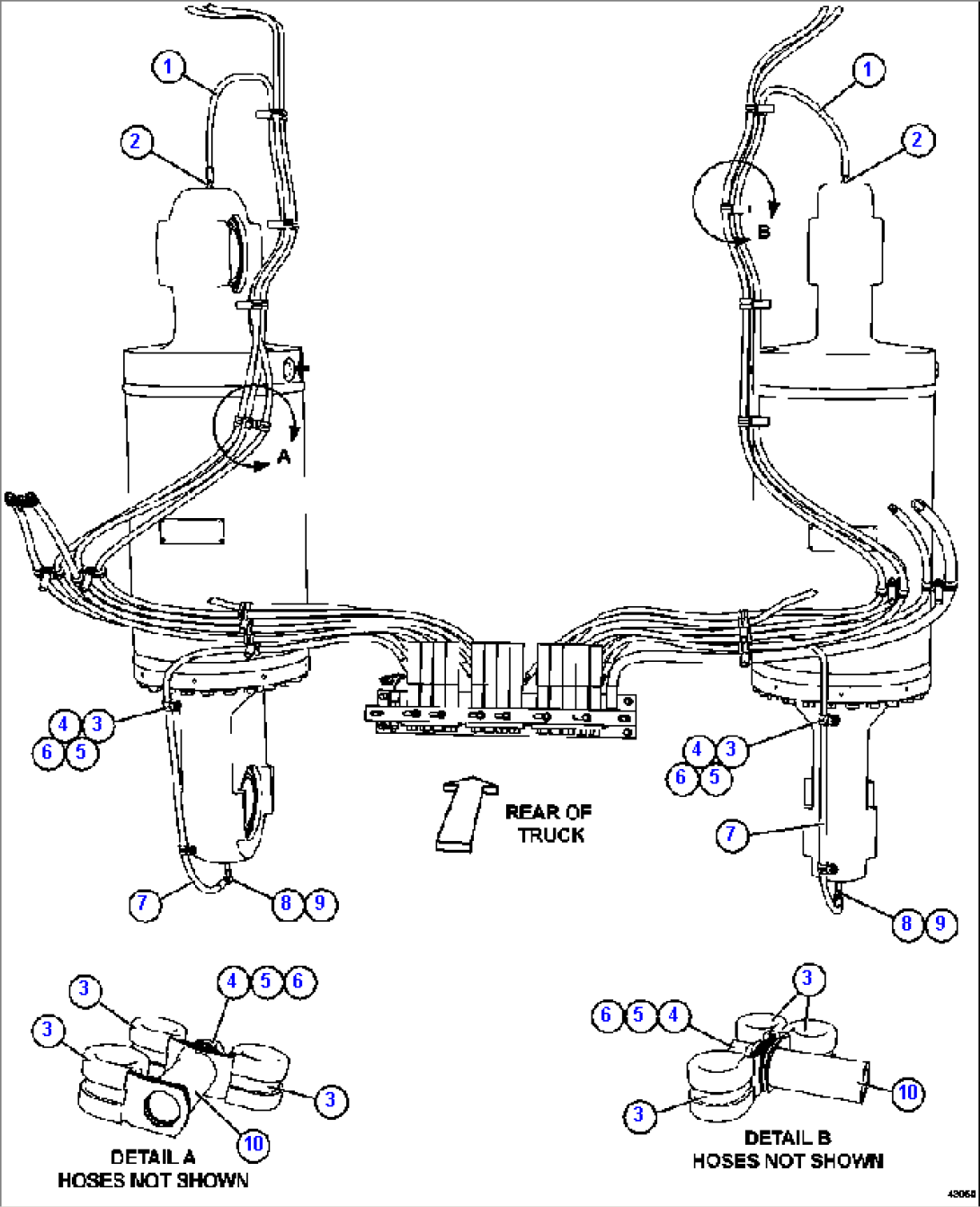 AUTOMATIC LUBRICATION - REAR SUSPENSIONS
