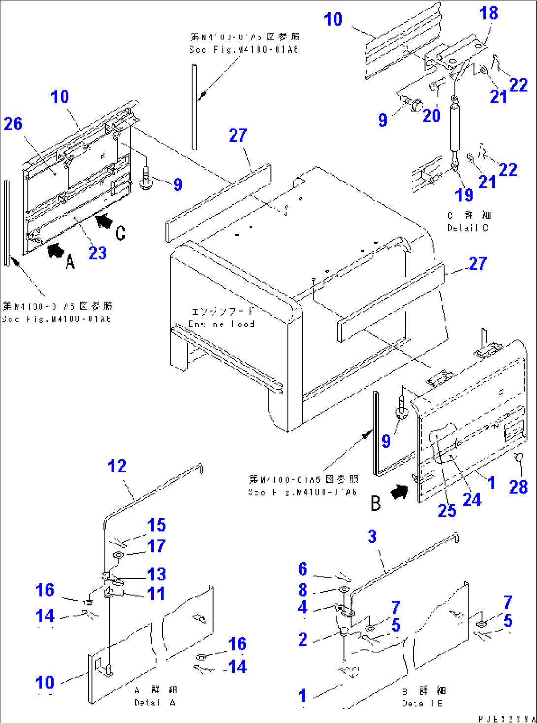 HOOD (HOOD DOOR) (LIVESTOCK RAISING SPEC.)