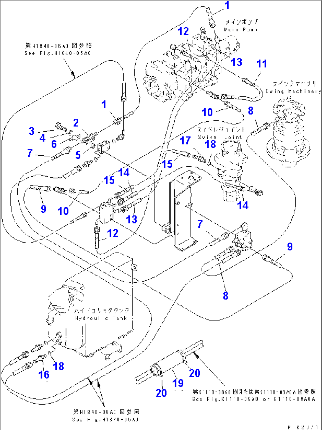 P.P.C. MAIN LINE (PIPING)(#1033-1200)