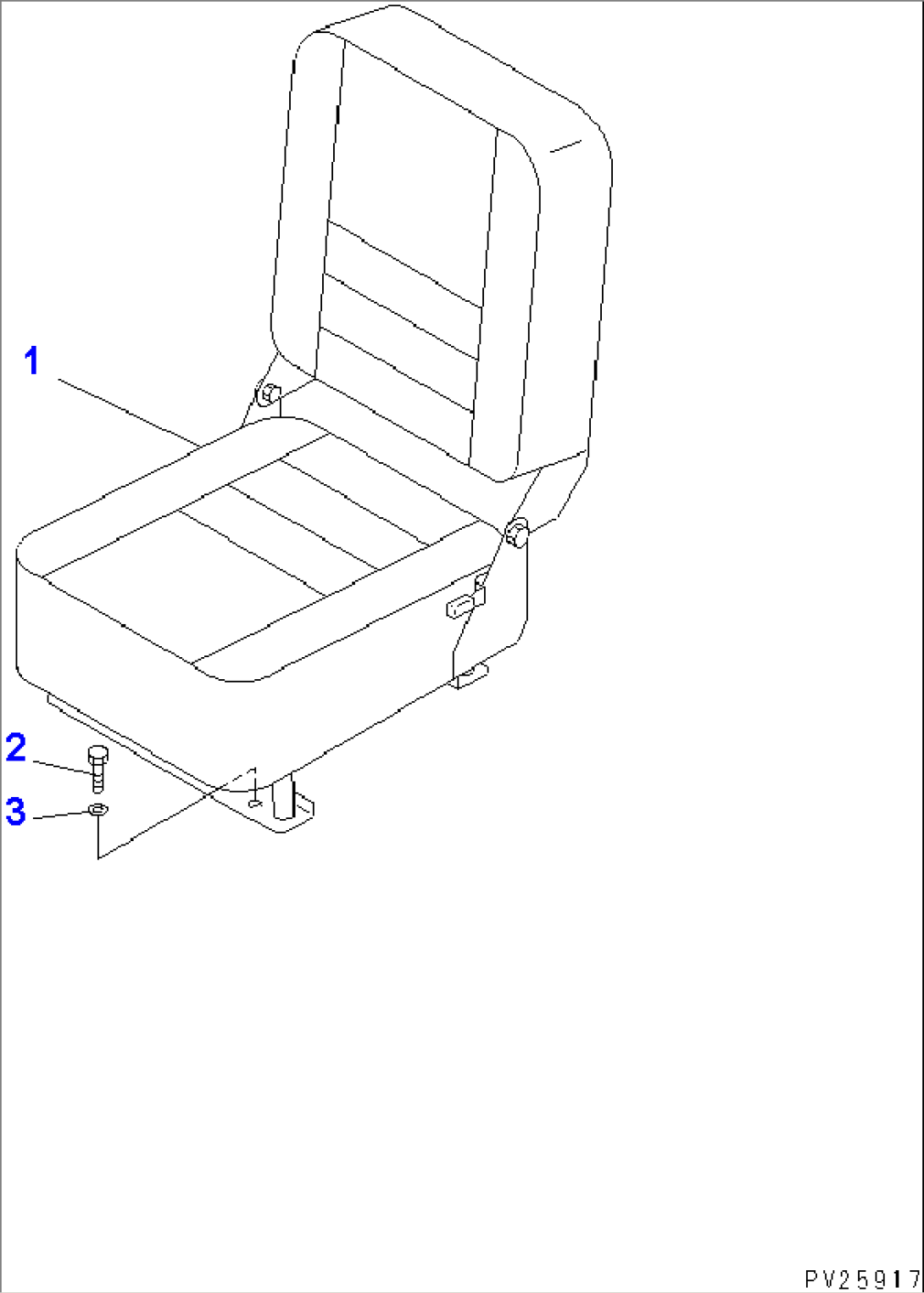 AUXILIALY SEAT (DELUXE TYPE)