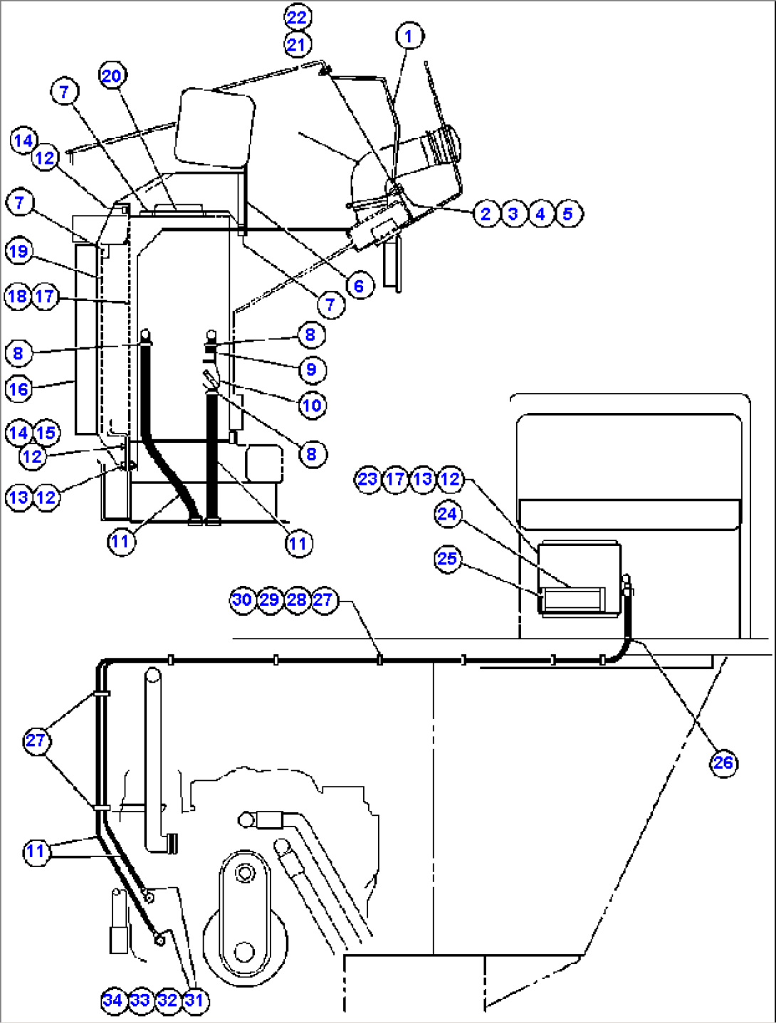 HEATER PIPING & INSTL