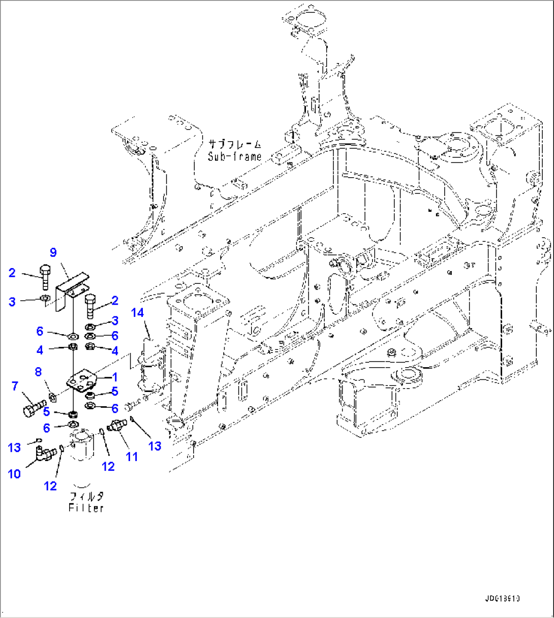 Brake Piping, Related Parts (#2633-)