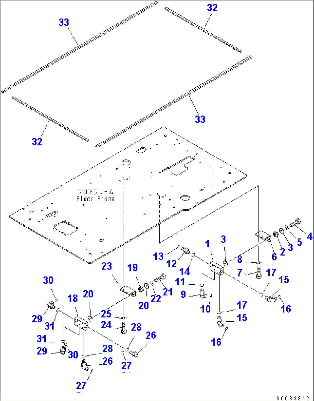 FLOOR FRAME (OPERATOR
