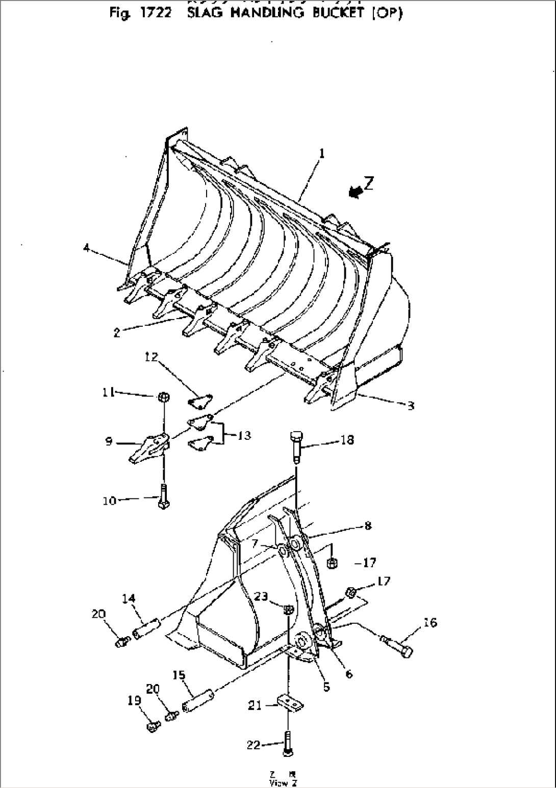 SLAG HANDLING BUCKET