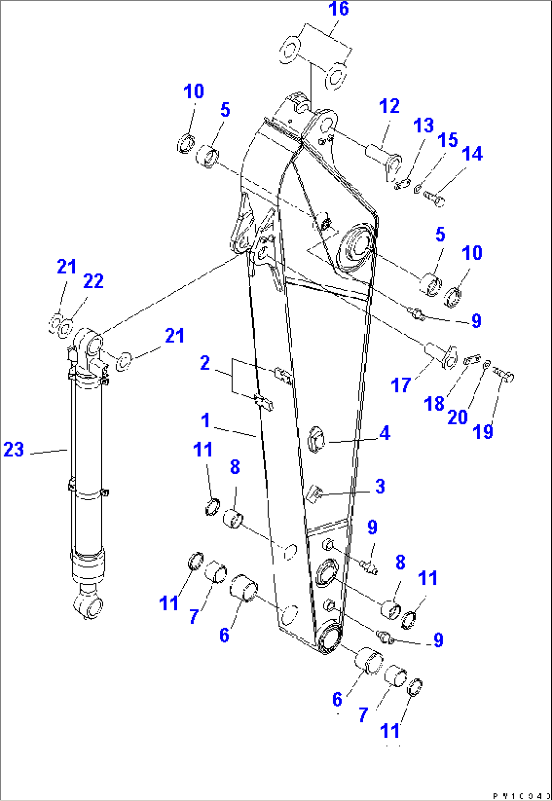 ARM (3.05M) (DEMOLITION SPEC.)