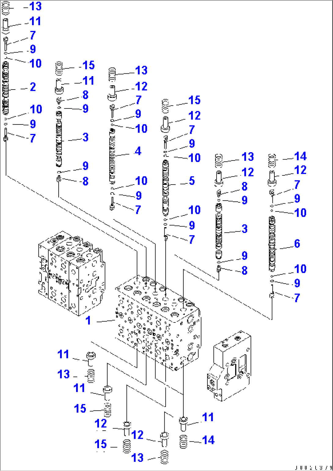 MAIN VALVE (3-ACTUATOR) (1/25)