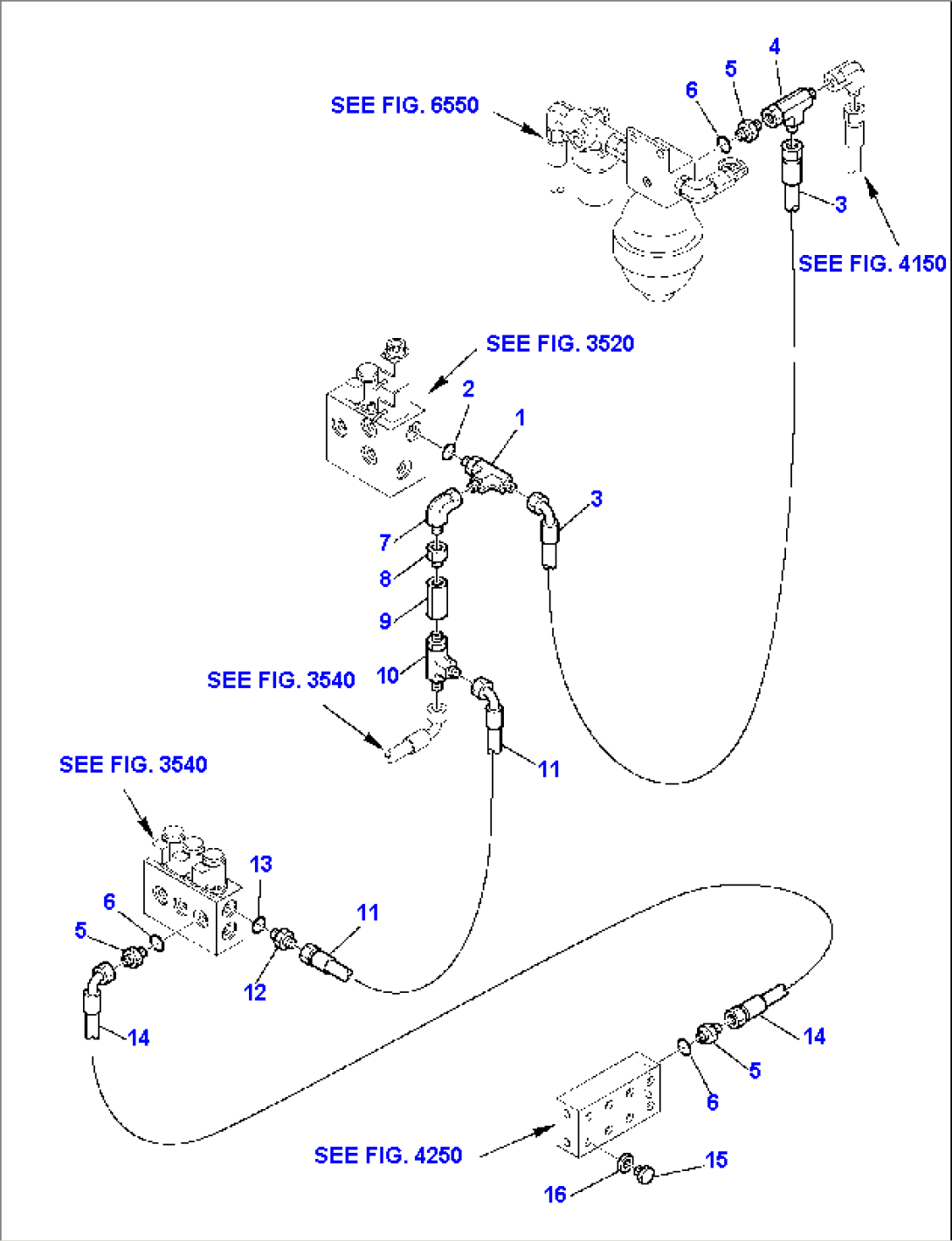 HYDRAULIC PIPING (PPC PIPING) (2/3)