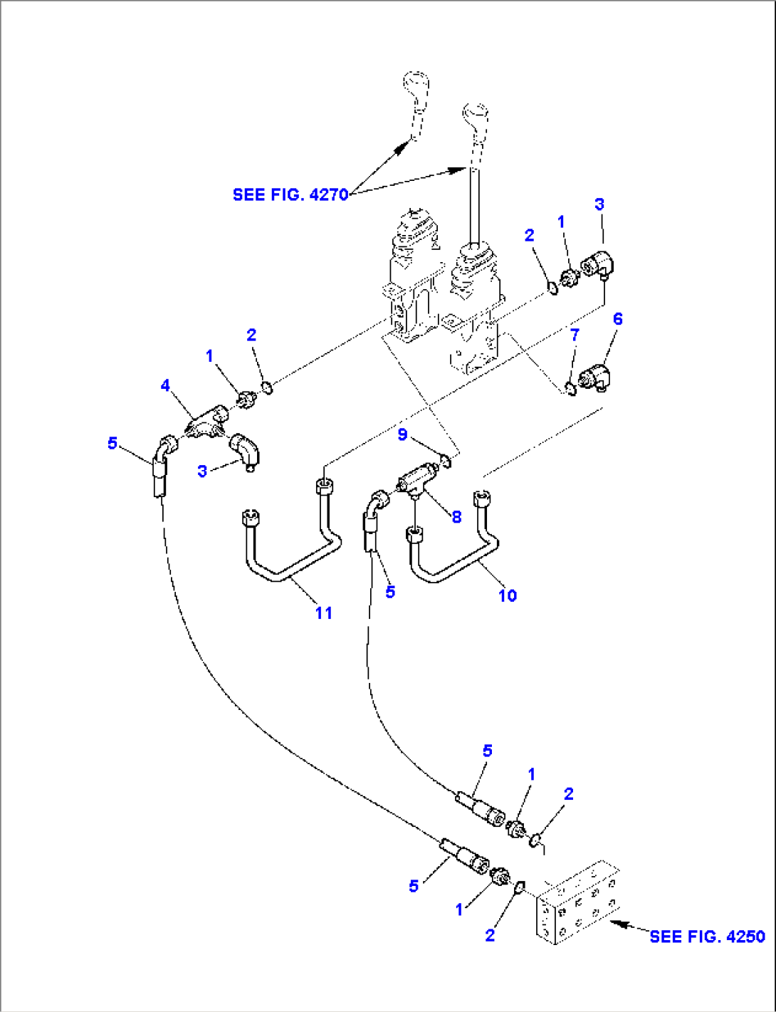 OUTRIGGER CONTROL LEVER (2/2)