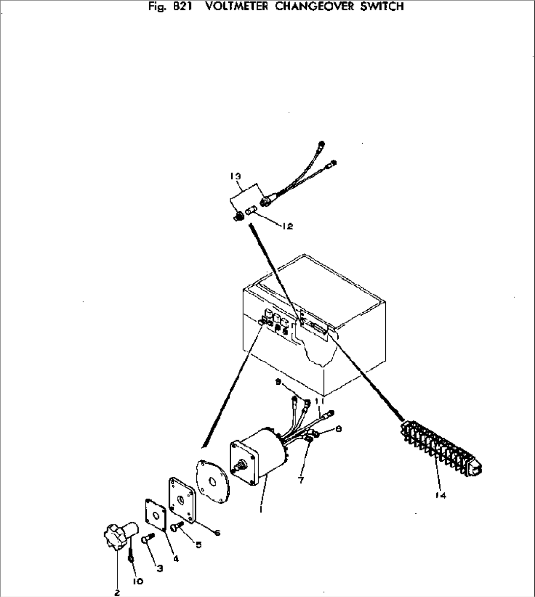 VOLTMETER CHANGEOVER SWITCH