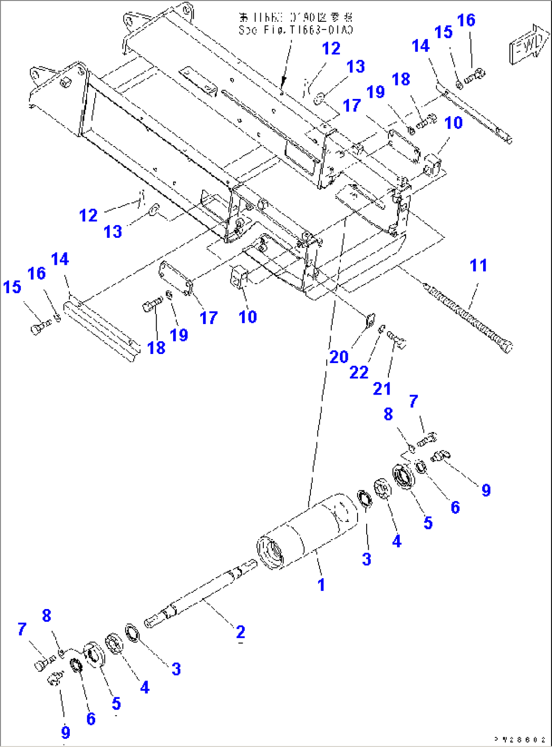 SIDE CONVEYOR (INNER PARTS) (TAIL PULLEY)