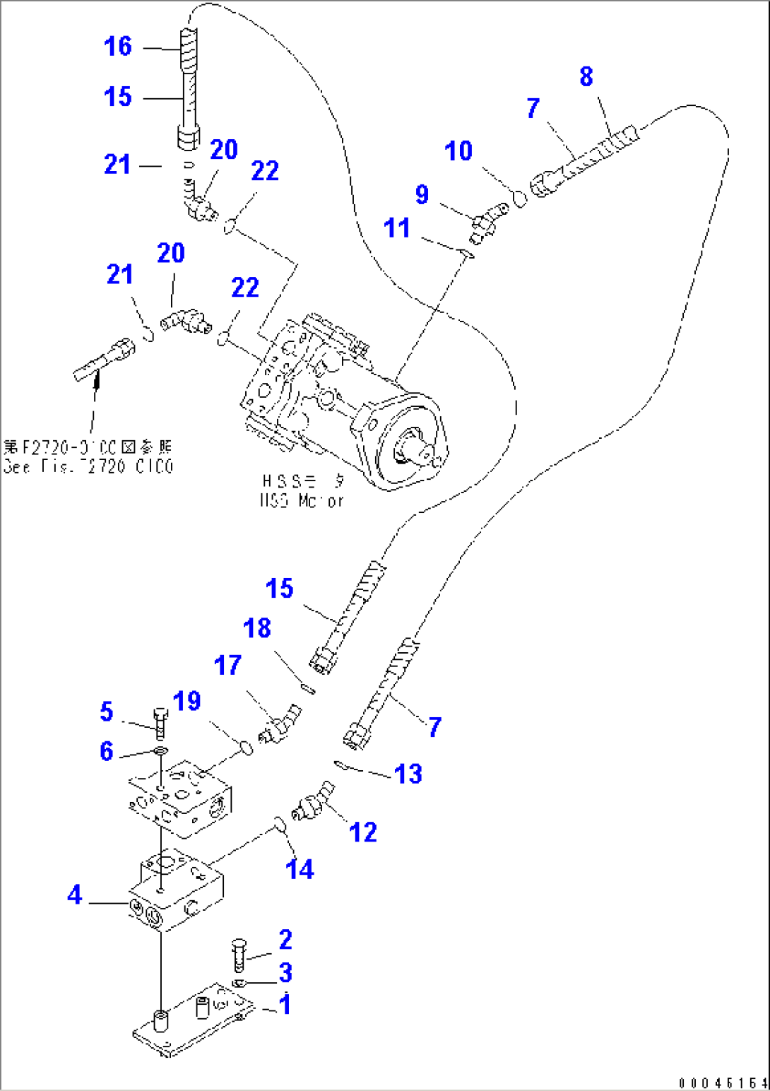 POWER TRAIN (HYDRAULIC PIPING) (2/2)(#30001-)