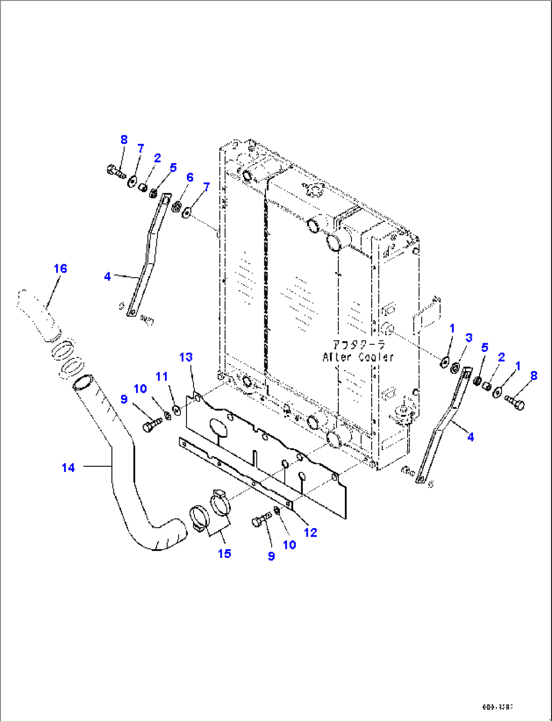 Radiator, Related Parts (2/2) (#75053-)