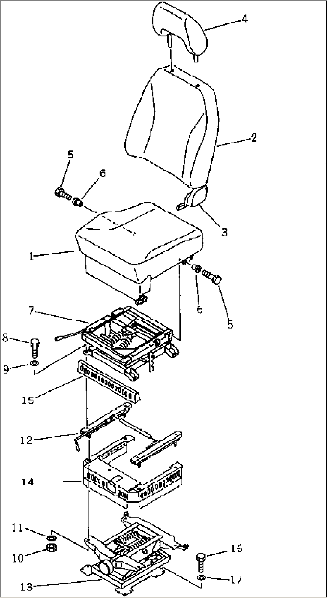 MULTI ADJUSTABLE SEAT