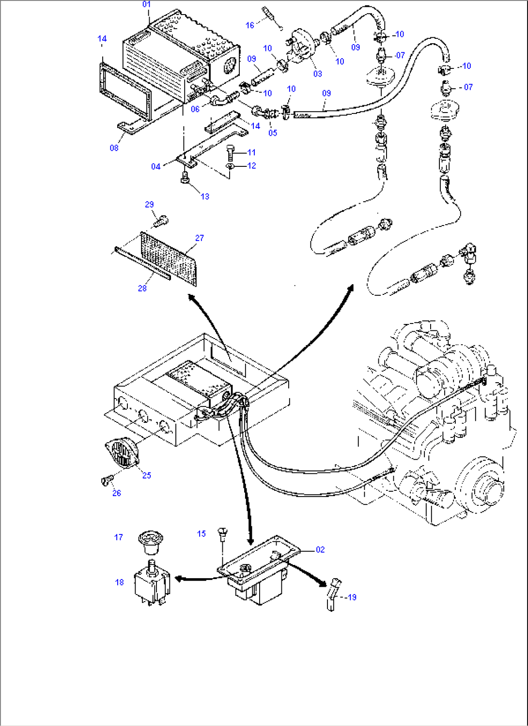 Cab Heater Arr.