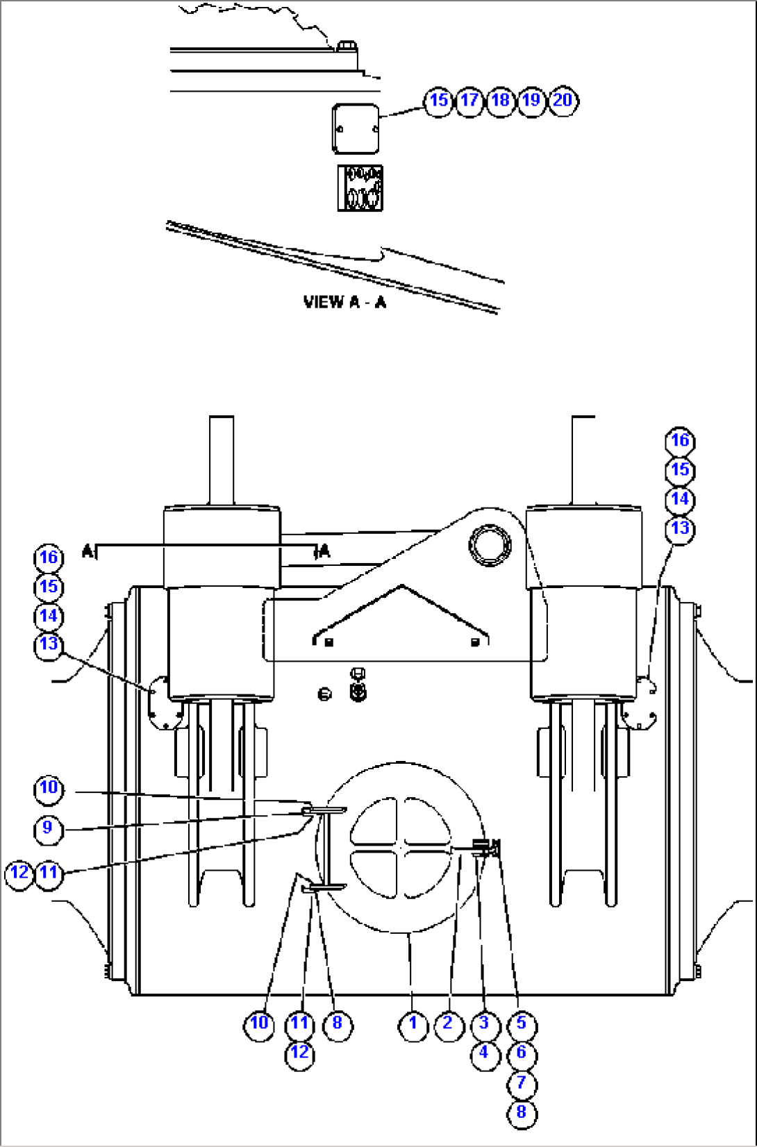 REAR AXLE & HATCH COVERS