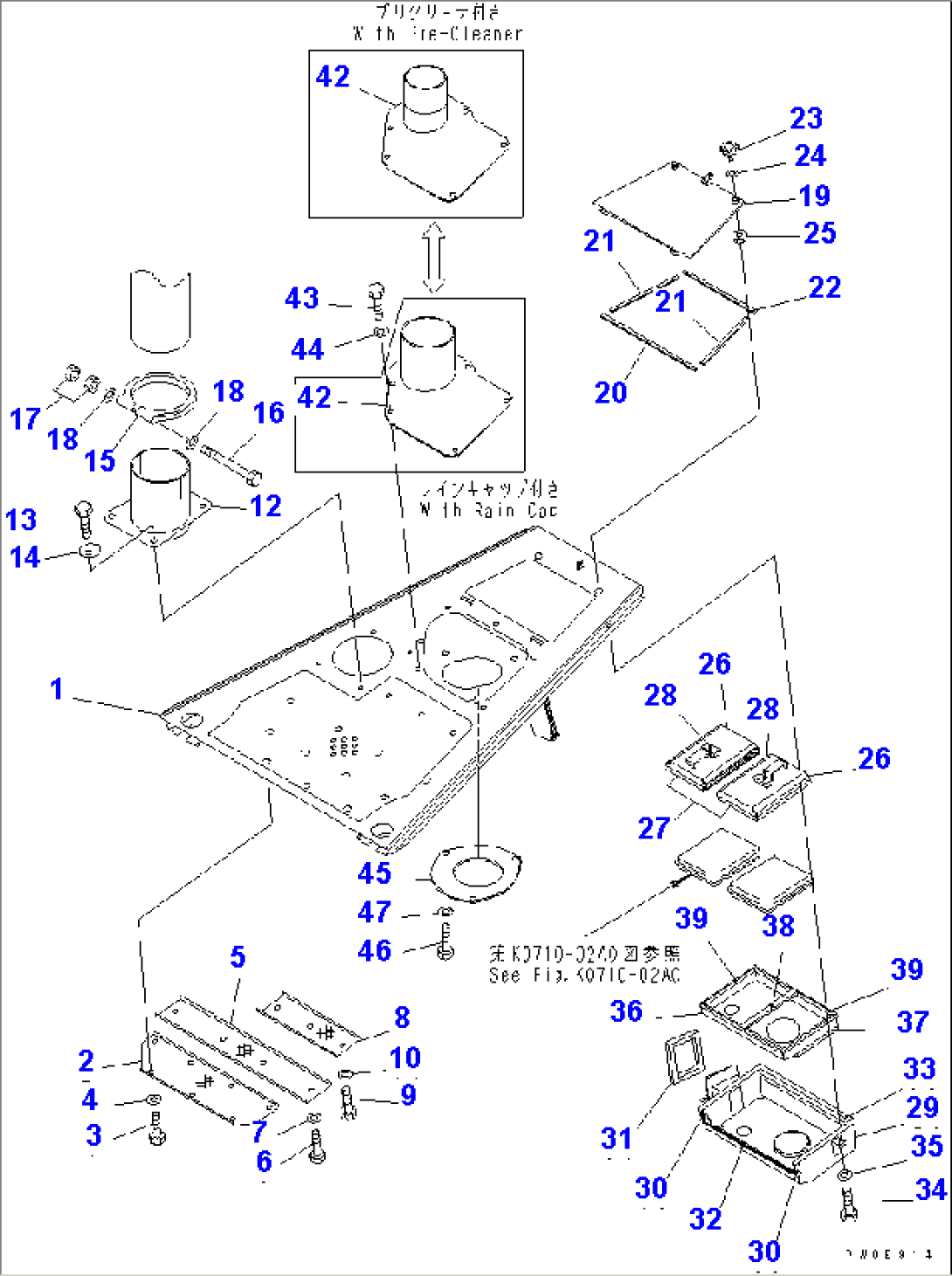 ENGINE HOOD (NOISE SUPPRESSION SPEC. FOR EU) (DYNAMIC)(#65275-)