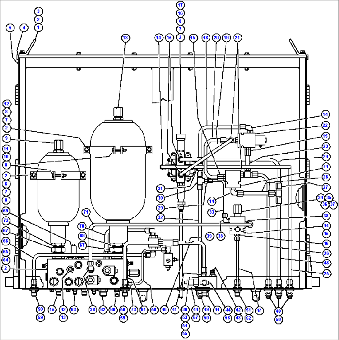 BRAKE CABINET ASSEMBLY