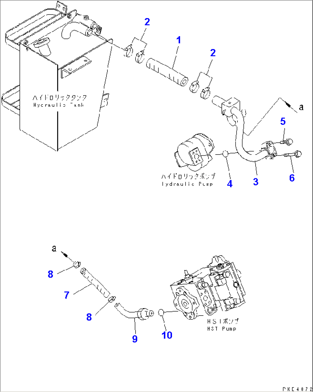 HST MAIN LINE (SUCTION LINE)(#10001-12000)
