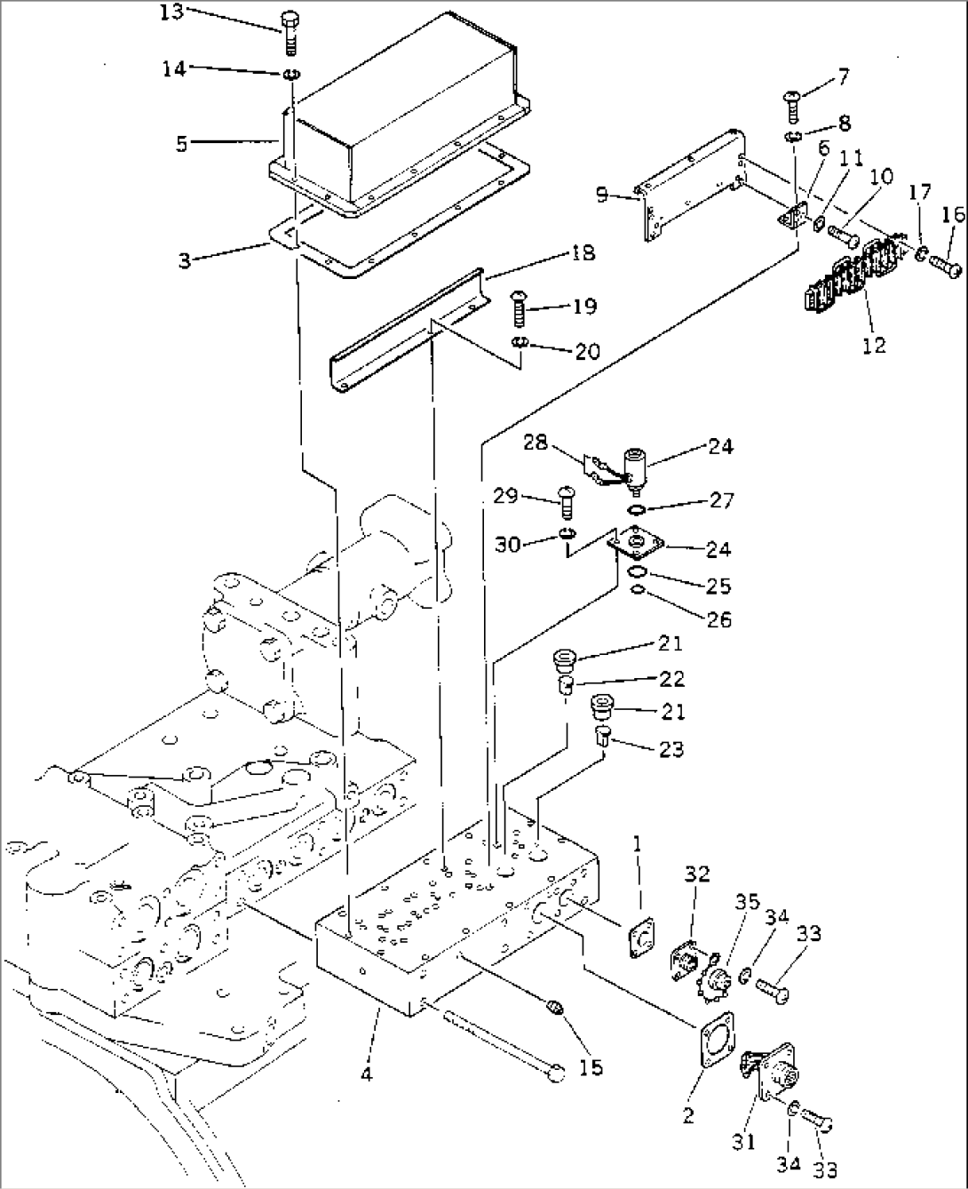 TRANSMISSION CONTROL VALVE (6/6)¤ AUTOMATIC VALVE
