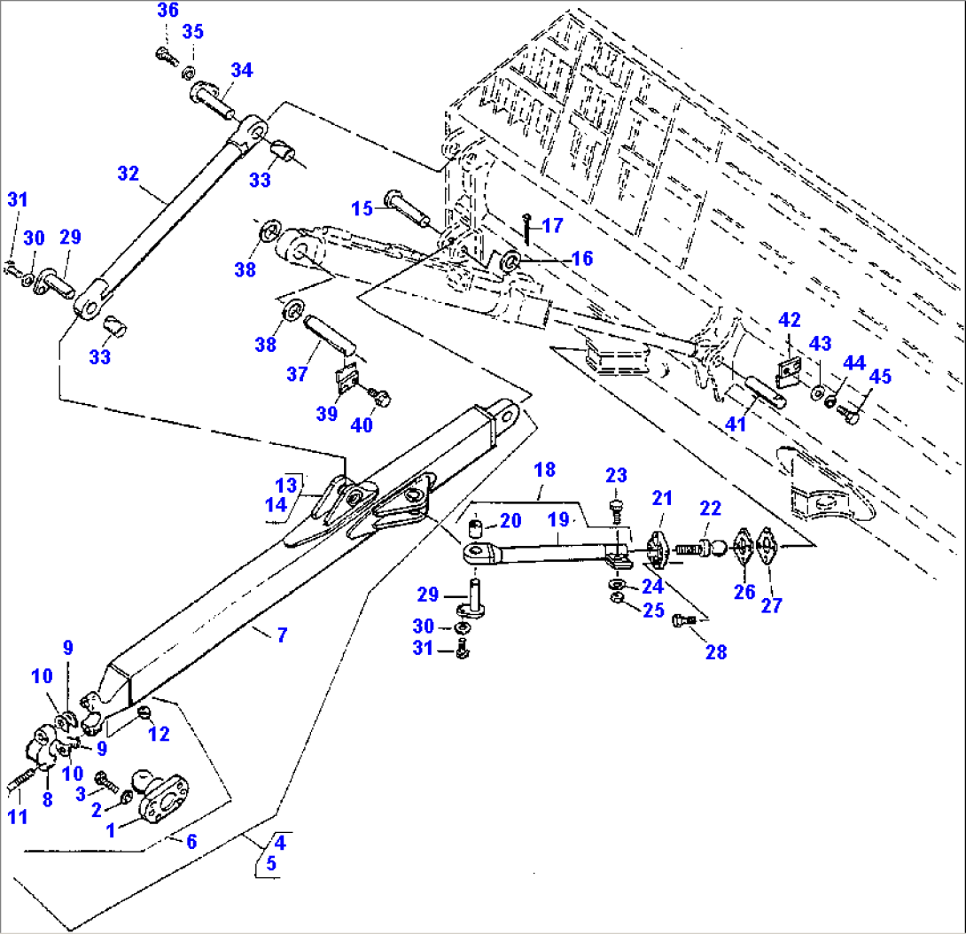 THRUST ARM